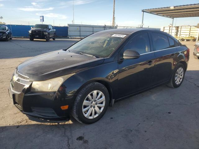 CHEVROLET CRUZE LT 2011 black sedan 4d gas 1G1PF5S94B7265156 photo #1