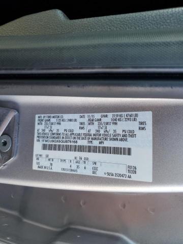 2016 FORD ESCAPE SE - 1FMCU9GX6GUB76168