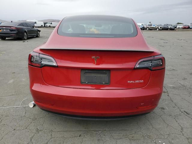 VIN 5YJ3E1EC8NF134304 2022 TESLA MODEL 3 no.6