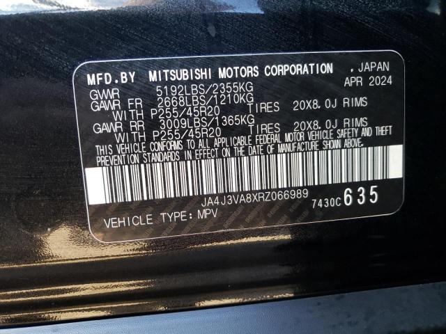 VIN JA4J3VA8XRZ066989 2024 MITSUBISHI OUTLANDER no.12