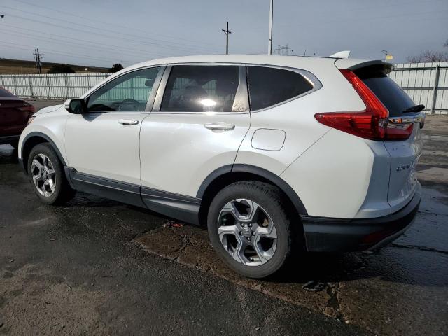 HONDA CR-V EXL 2018 white  gas 5J6RW2H8XJL013585 photo #3