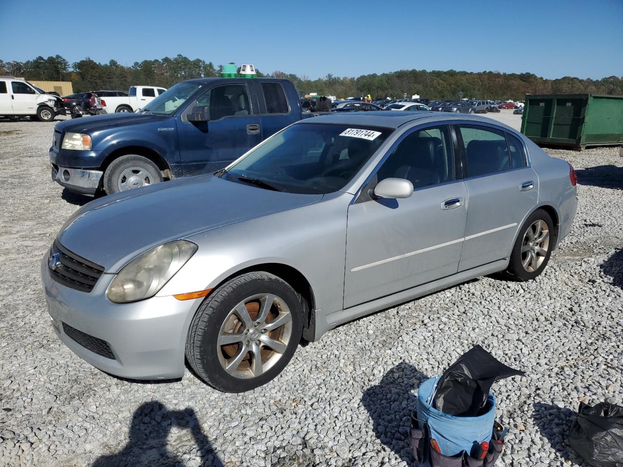 Lot #2993989344 2006 INFINITI G35