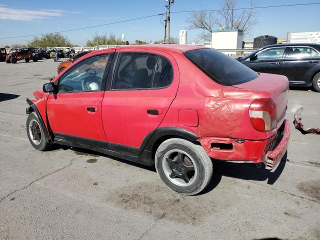 TOYOTA ECHO 2001 red sedan 4d gas JTDBT123410126666 photo #3