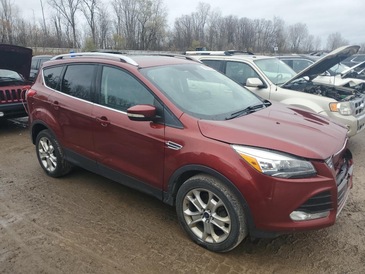 Lot #2996261388 2021 FORD ESCAPE TIT