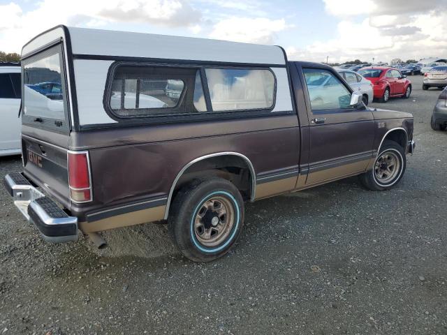 GMC S TRUCK S1 1989 brown pickup gas 1GTCS14Z2K8529766 photo #4