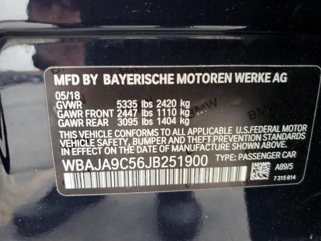 2018 BMW 530E - WBAJA9C56JB251900