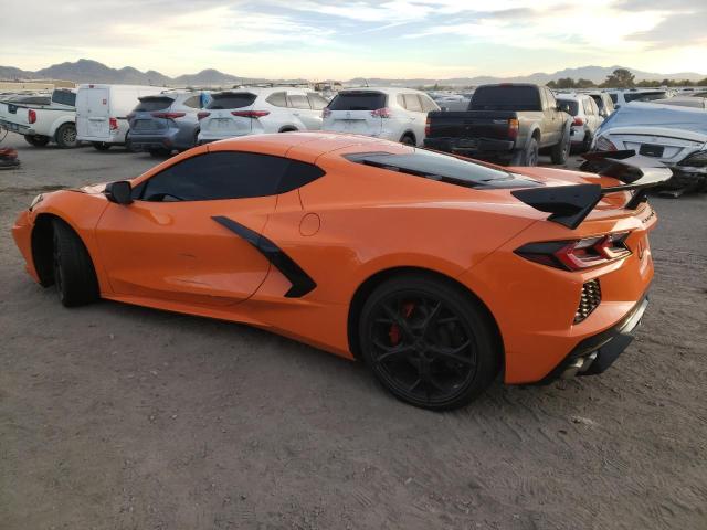 CHEVROLET CORVETTE S 2022 orange  gas 1G1YA2D48N5107888 photo #3