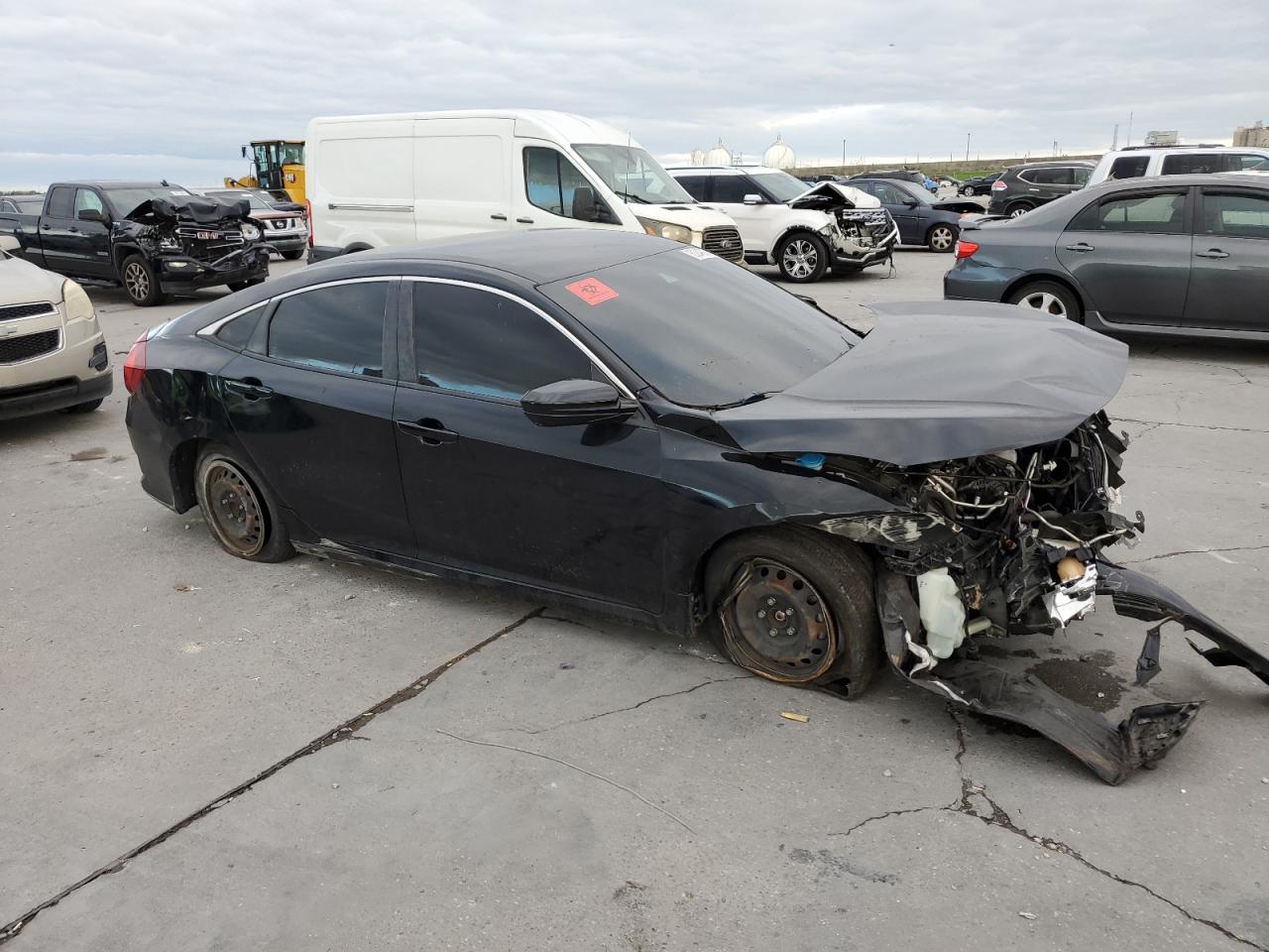 Lot #3028553950 2019 HONDA CIVIC LX