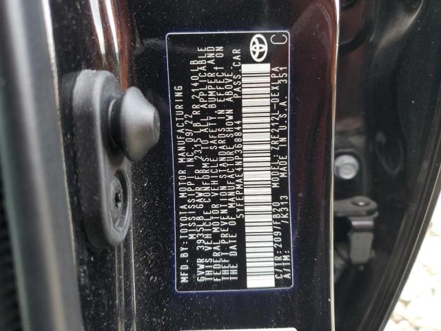 2022 TOYOTA COROLLA LE - 5YFEPMAE4NP368844