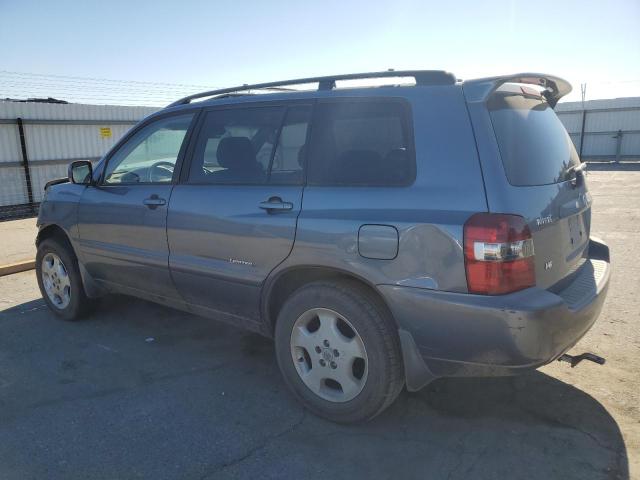 TOYOTA HIGHLANDER 2007 blue  gas JTEDP21A170129371 photo #3