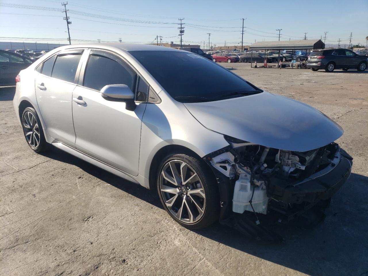 Lot #3030531476 2021 TOYOTA COROLLA SE