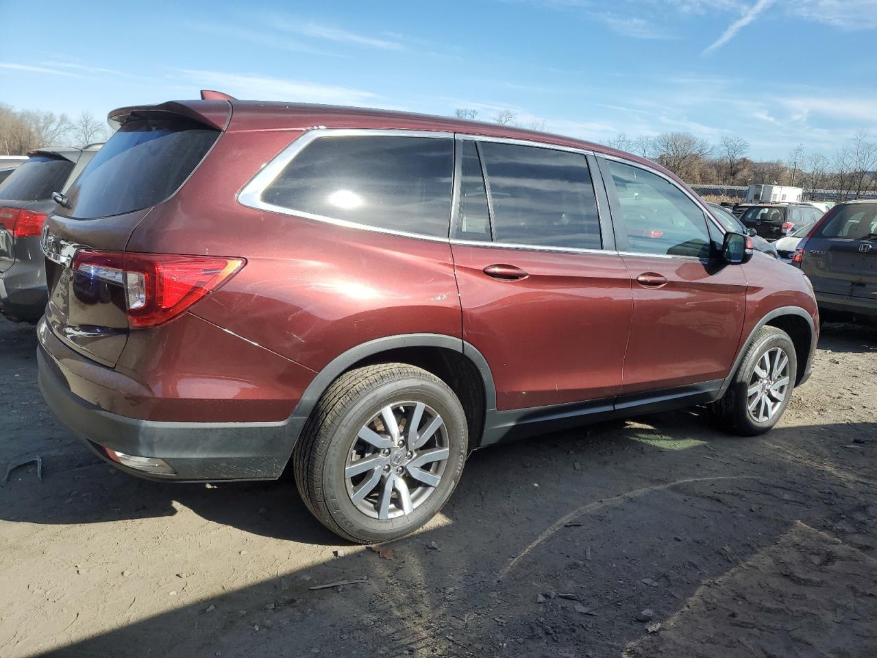 Lot #2991391857 2021 HONDA PILOT EXL