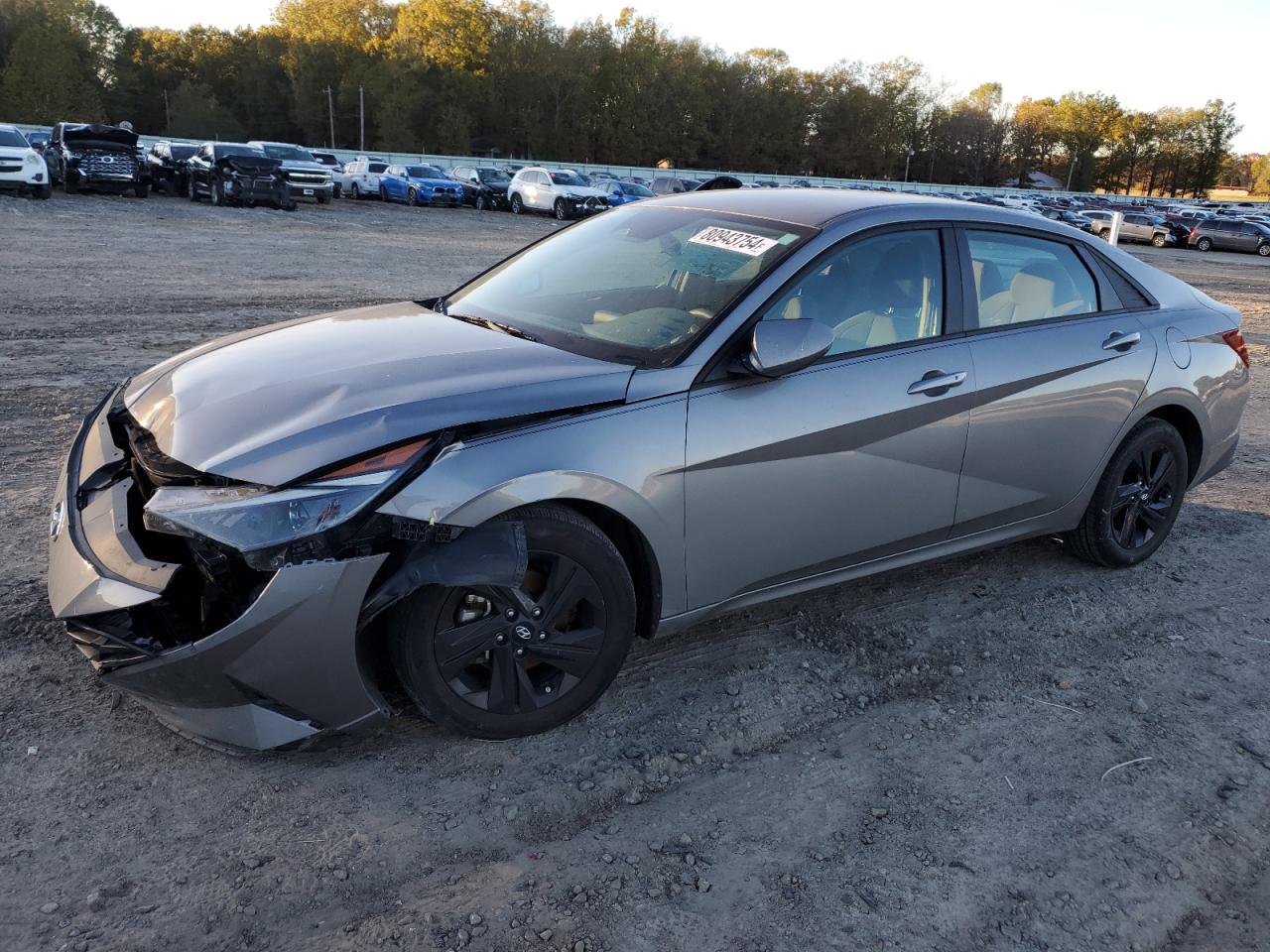 Lot #3030630099 2021 HYUNDAI ELANTRA SE