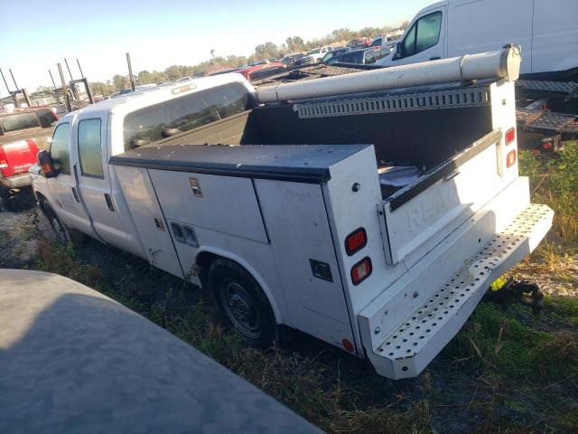 FORD F250 SUPER 2015 white crew pic diesel 1FT7W2AT0FEC68401 photo #3