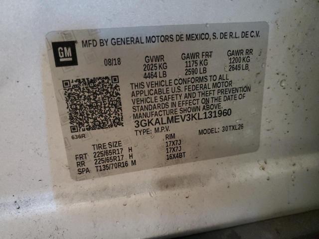 2019 GMC TERRAIN SL - 3GKALMEV3KL131960