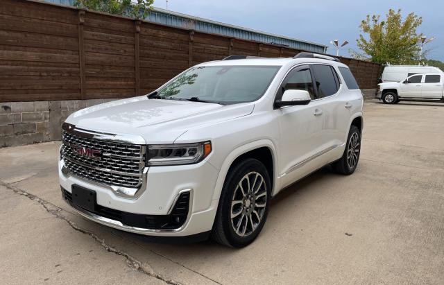 GMC ACADIA DEN 2020 white  gas 1GKKNXLS6LZ191296 photo #3