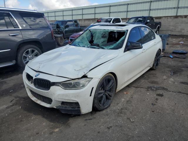 BMW 335 I 2015 white  gas WBA3A9C53FK472662 photo #1