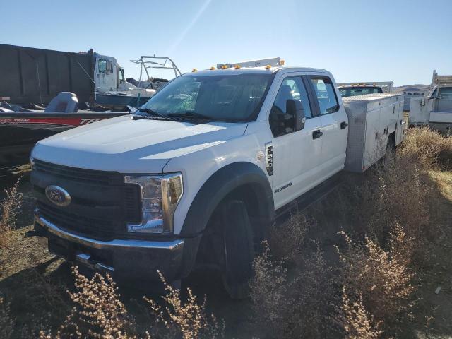 FORD F550 SUPER 2019 white  diesel 1FD0W5GT6KEG06089 photo #1