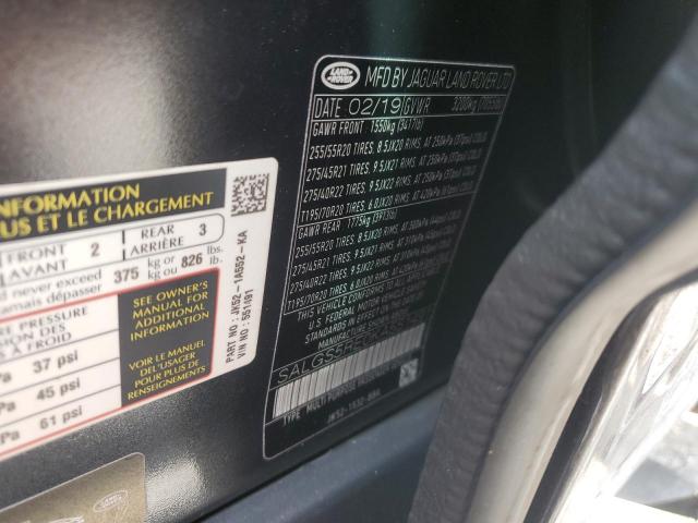 2019 LAND ROVER RANGE ROVE - SALGS5RE0KA551491