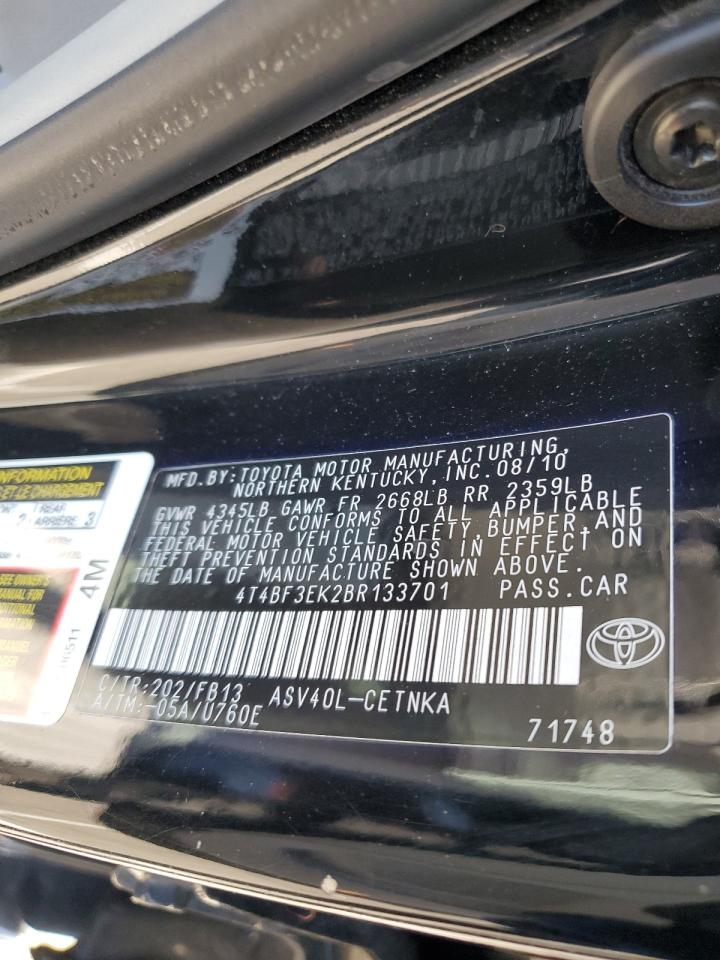 Lot #2986928770 2011 TOYOTA CAMRY BASE