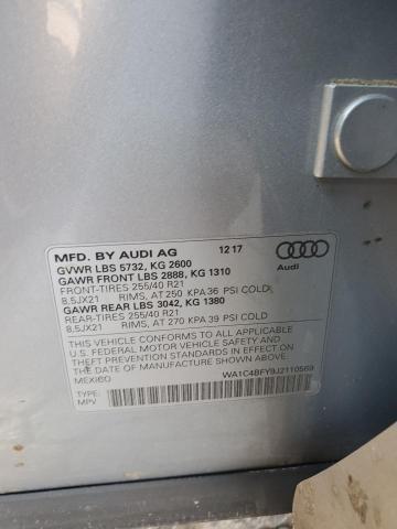 2018 AUDI SQ5 PRESTI - WA1C4BFY9J2110569