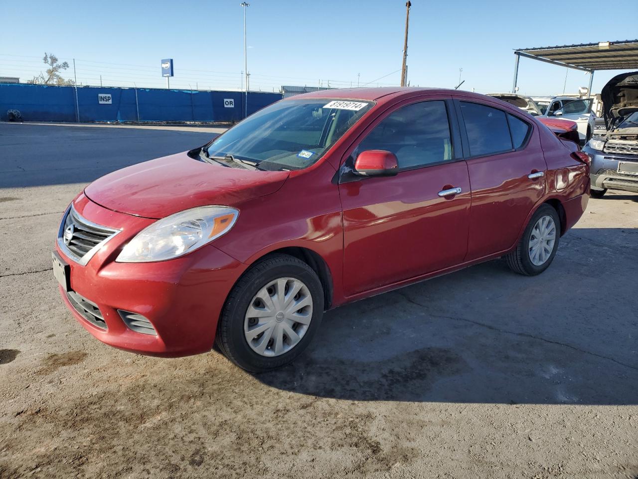 Lot #3029594102 2014 NISSAN VERSA S