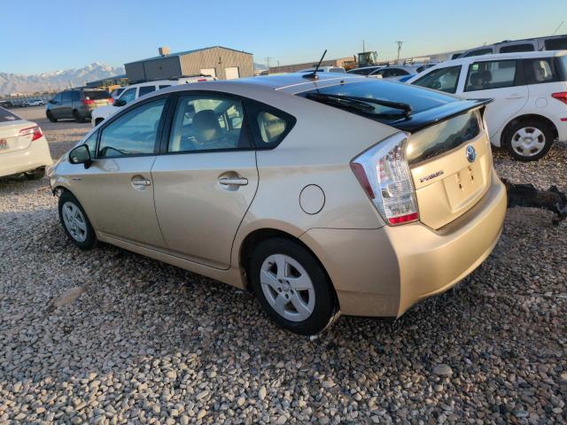 TOYOTA PRIUS 2011 gold  hybrid engine JTDKN3DU5B1444321 photo #3