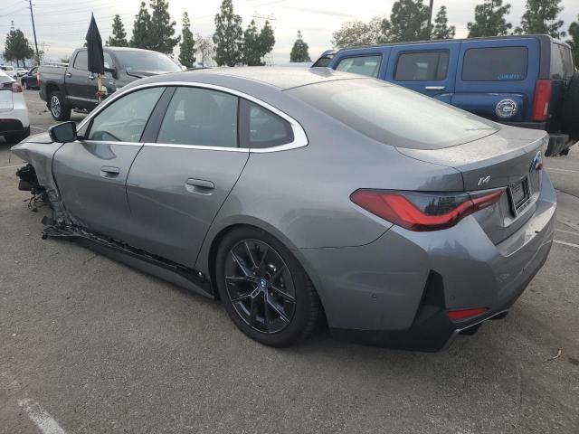 BMW I4 EDRIVE 2024 gray  electric WBY73AW03RFS35908 photo #3