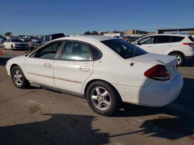 FORD TAURUS LX 2000 white  gas 1FAFP52U4YA170053 photo #3