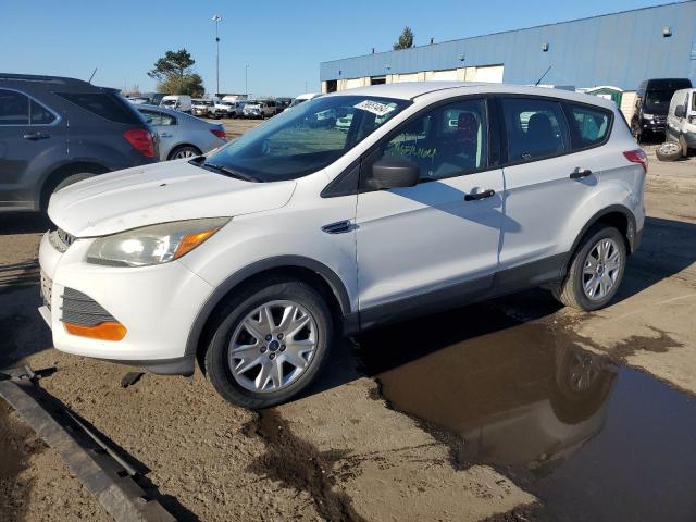 FORD ESCAPE S 2013 white 4dr spor gas 1FMCU0F72DUB33228 photo #1