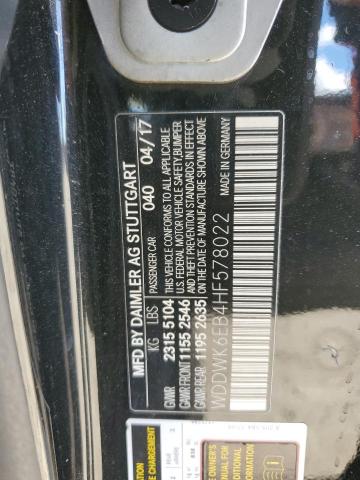 2017 MERCEDES-BENZ C 43 4MATI - WDDWK6EB4HF578022