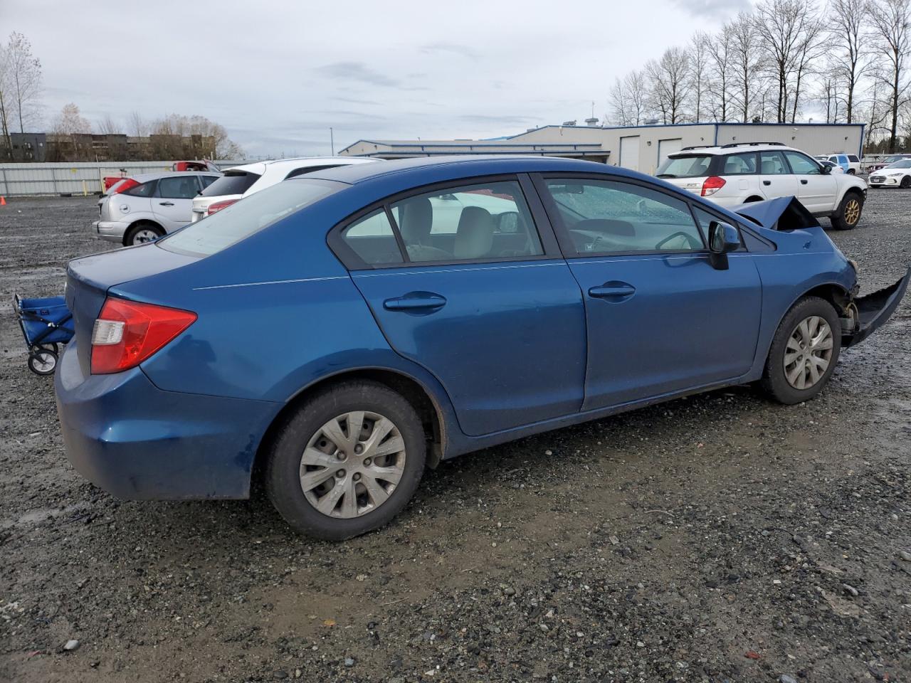 Lot #2989373741 2012 HONDA CIVIC LX