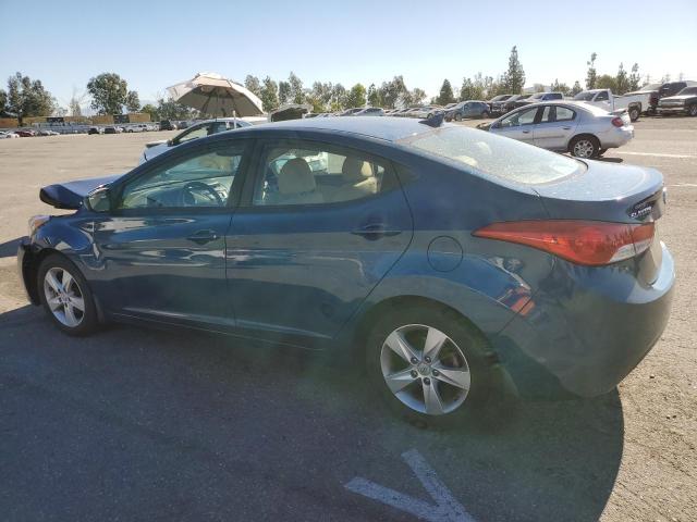 HYUNDAI ELANTRA GL 2013 blue  gas KMHDH4AE2DU955713 photo #3