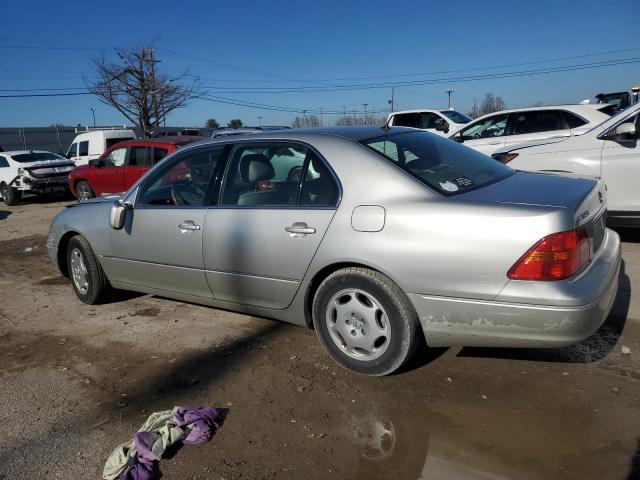 LEXUS LS 430 2001 silver sedan 4d gas JTHBN30F410022454 photo #3