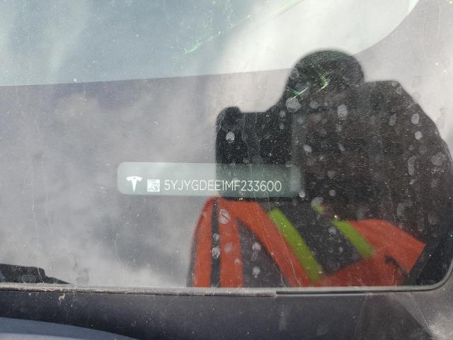 2021 TESLA MODEL Y - 5YJYGDEE1MF233600