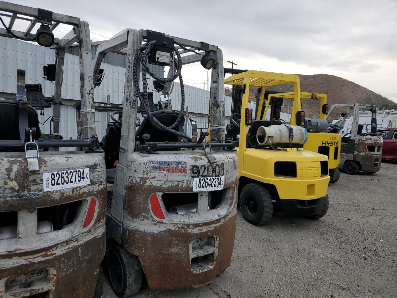 Lot #3020986331 2016 NISSAN FORKLIFT