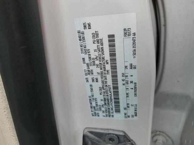 2017 LINCOLN MKC PREMIE - 5LMCJ1C92HUL47577
