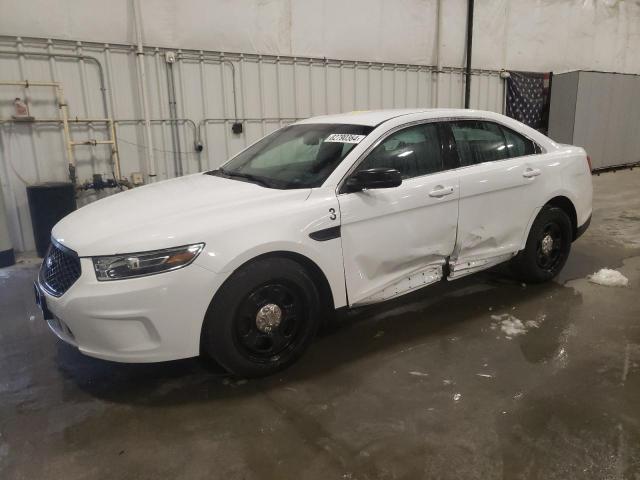 FORD TAURUS POL 2019 white  gas 1FAHP2L81KG119686 photo #1