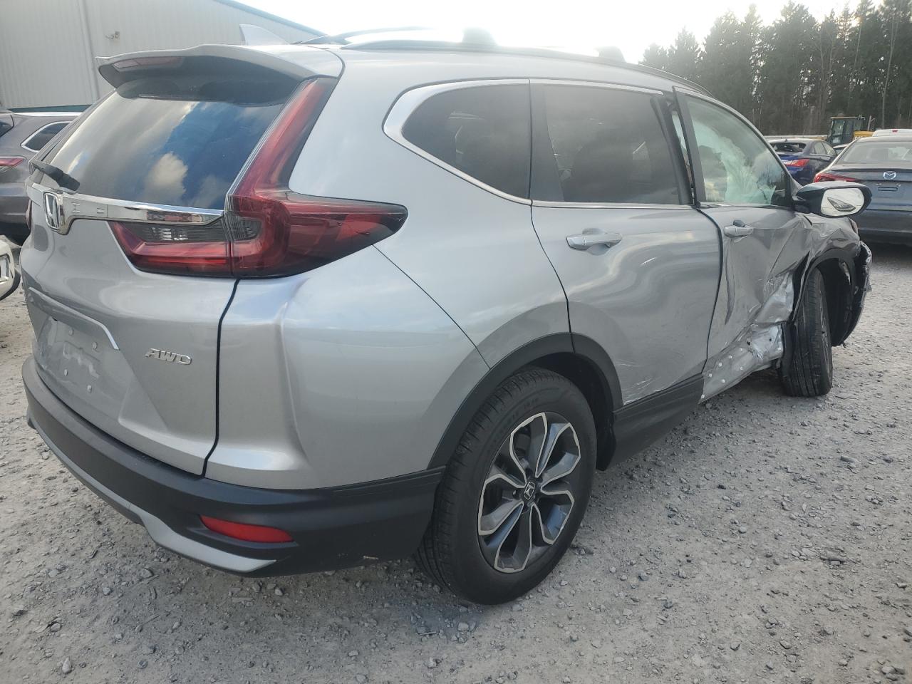 Lot #2986717282 2021 HONDA CR-V EXL