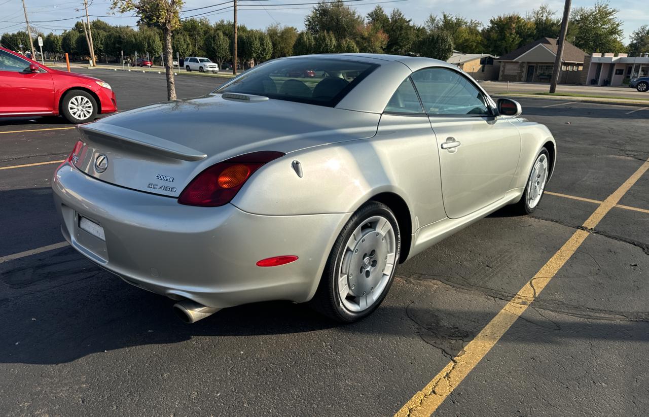 Lot #2952207022 2002 LEXUS SC 430