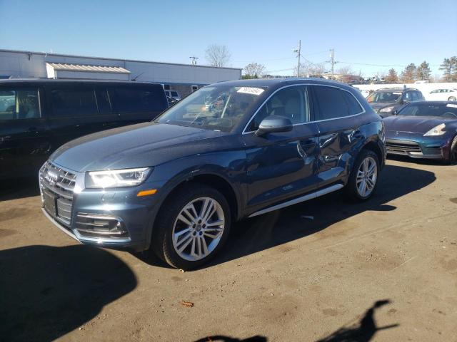 AUDI Q5 PRESTIG 2018 blue  gas WA1CNAFY6J2225248 photo #1