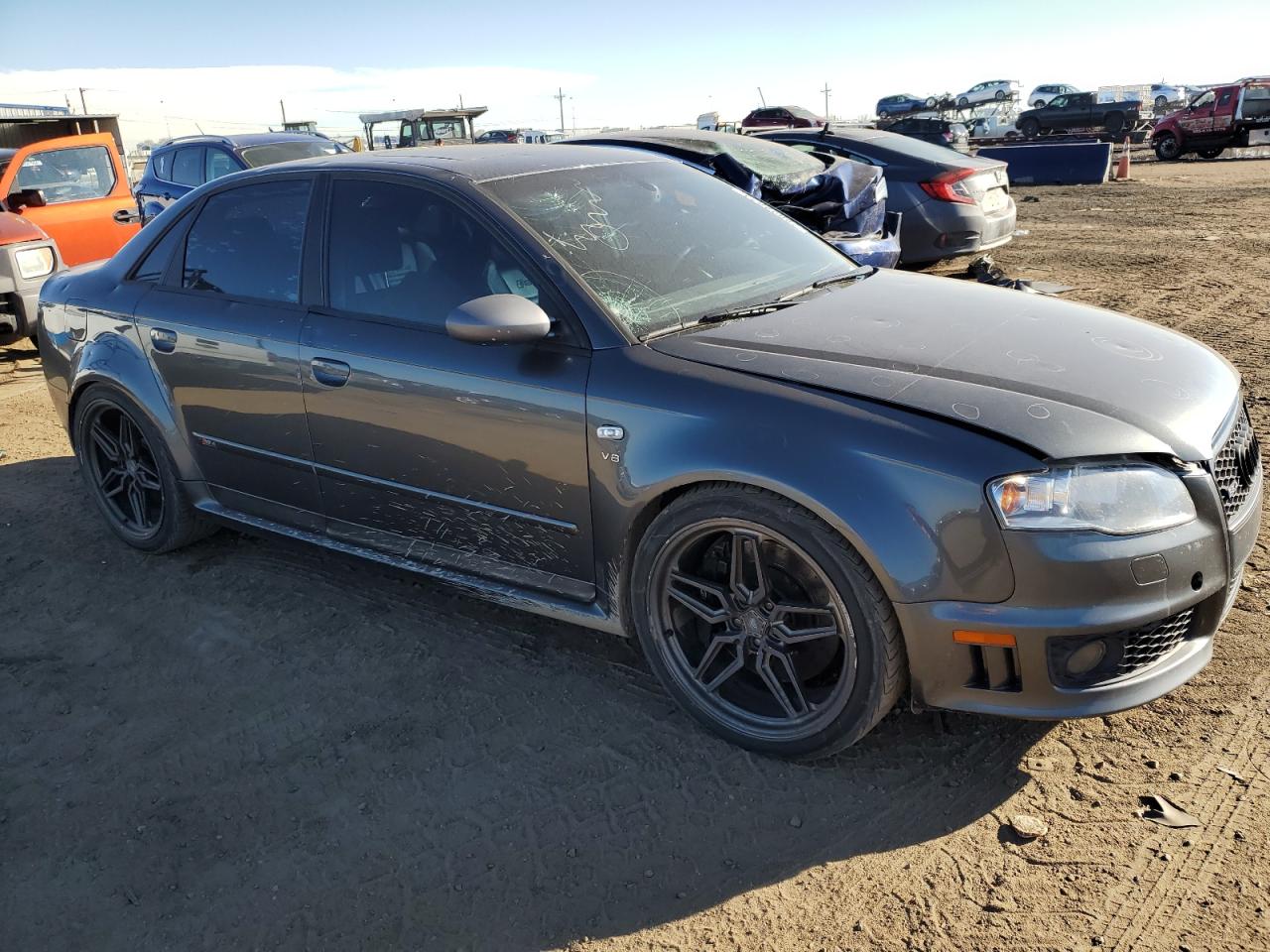 Lot #2979376589 2008 AUDI RS4 QUATTR