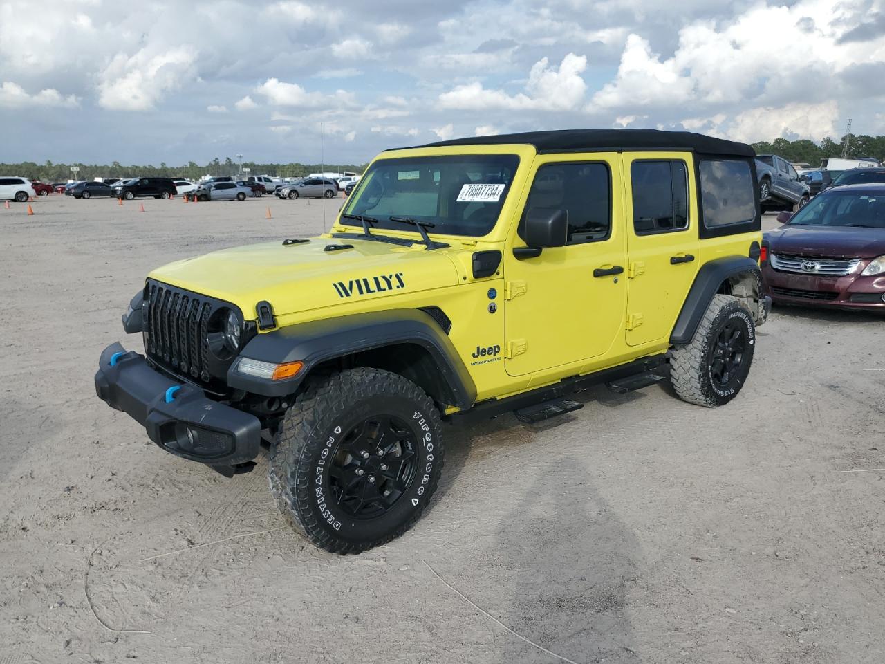 Lot #2971511711 2023 JEEP WRANGLER 4