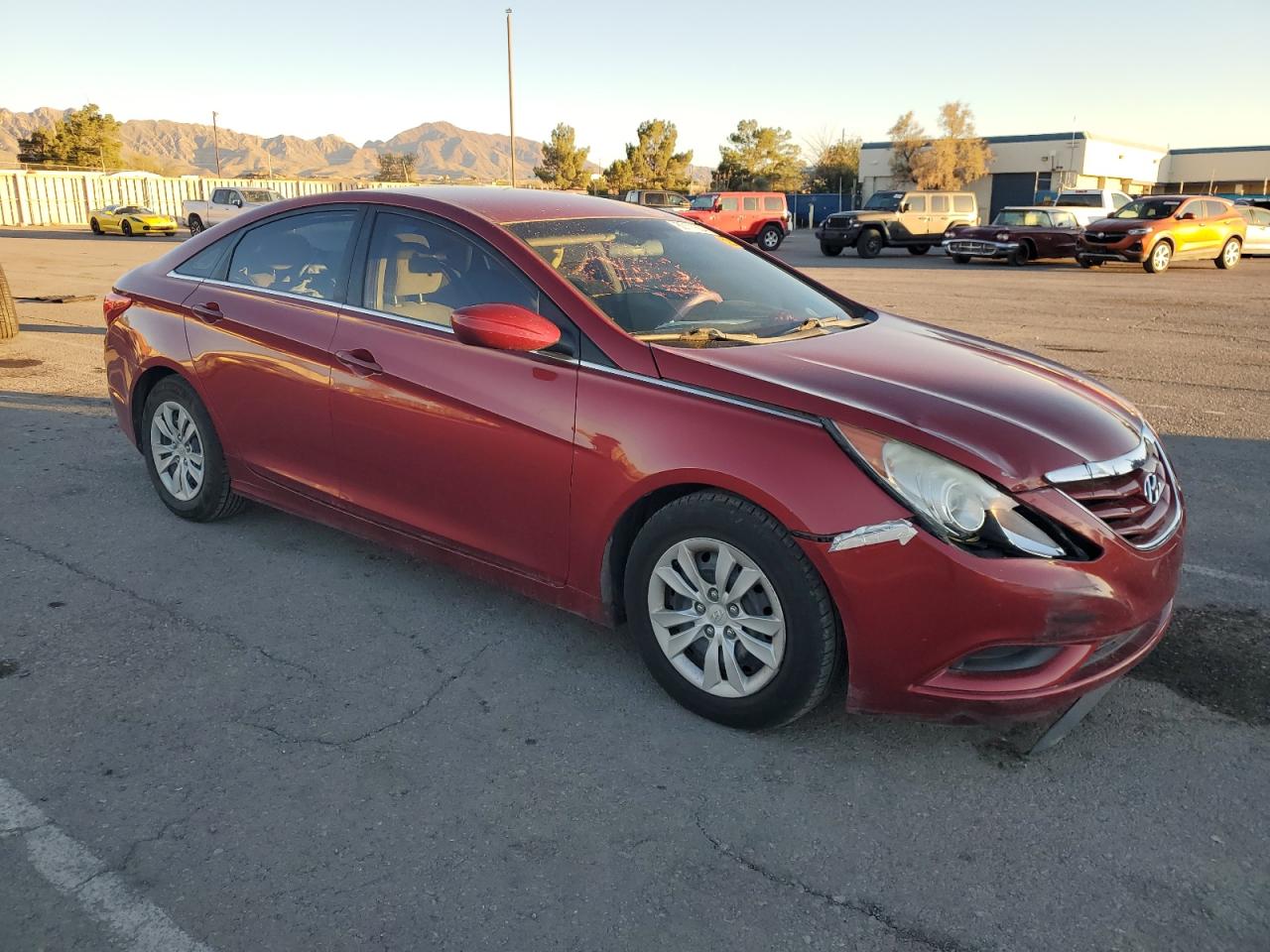 Lot #3003522150 2011 HYUNDAI SONATA GLS