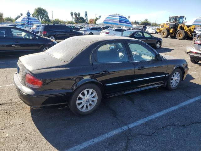 HYUNDAI SONATA GLS 2002 black  gas KMHWF35H92A641858 photo #4