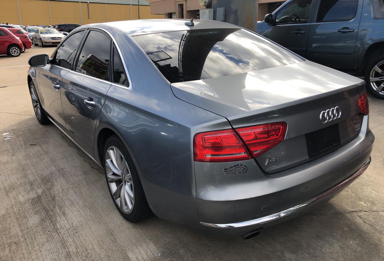 Lot #2962303006 2012 AUDI A8 QUATTRO