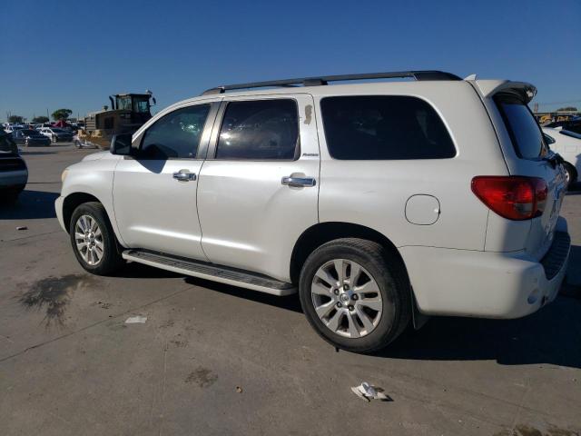 TOYOTA SEQUOIA PL 2013 white 4dr spor gas 5TDYY5G1XDS045750 photo #3