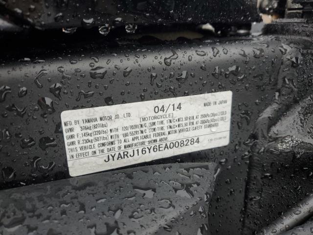 2014 YAMAHA YZFR6 C JYARJ16Y6EA008284