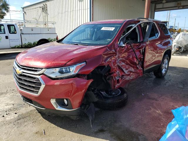 Vin: 1gnergkw6jj281018, lot: 79460424, chevrolet traverse lt 20181