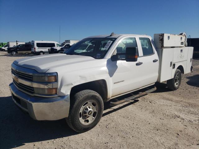 CHEVROLET SILVERADO 2015 white 4dr ext flexible fuel 1GC2KUEG9FZ501344 photo #1